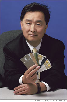 Tony Kim owns eight hotel rooms valued at about $6.7 million.