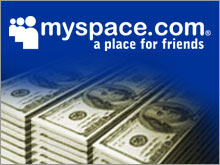 News Corp. is touting the allure of its popular social networking site MySpace to advertisers that are looking to buy time on Fox.