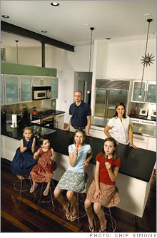 The Archibeck family economized when renovating their 1961 Albuquerque home, maximizing their return on investment. 