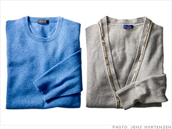 $101-$250: Cashmere sweaters
