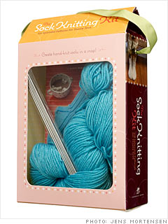 $25 and under: Knitting kit