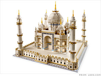 $251-$500: Lego Taj Mahal