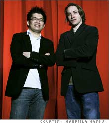Steve Chen and Chad Hurley