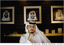 khalifa mubarak khaldoon sits zayed mohammed